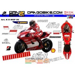 Stickers Kit Race Replica Ducati MotoGP Marlboro Team 2006
