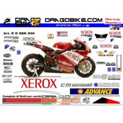 Набор наклеек Ducati Xerox 2006