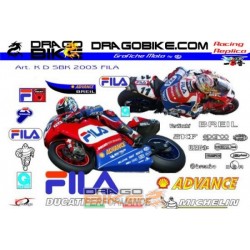 Kit Adesivi Moto Ducati Sbk Fila 2003