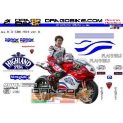 Kit Adesivi Ducati Haga Renegad ver.A 2004