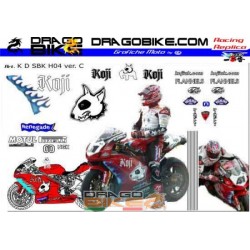 Kit adhesivos Ducati Haga Renegad ver.C 2004