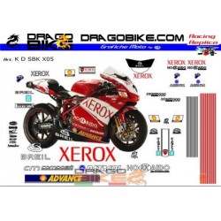 Набор наклеек Ducati SBK XEROX 2005