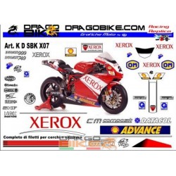 Stickers Kit Ducati Superbike Xerox 2007
