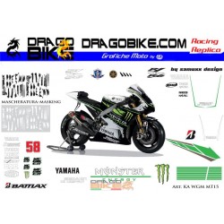 Kit Adesivo Moto Yamaha Monster Tribute