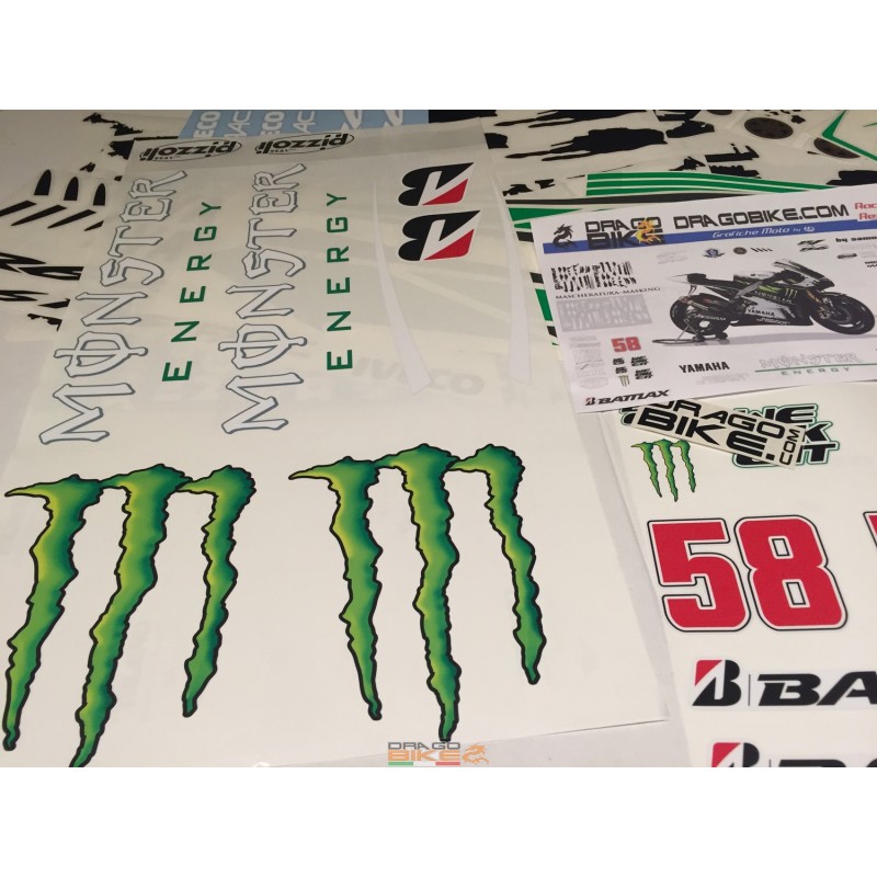 Motorbike Stickers Yamaha Monster Tribute