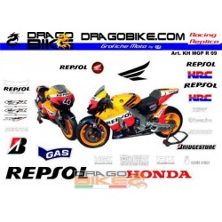 Adhesivos Moto Honda MotoGP REPSOL 2009