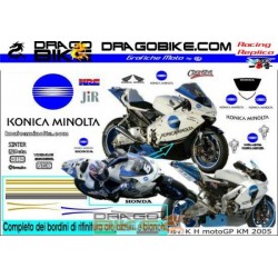 Набор Наклеек Honda Konica Minolta MotoGP 2005