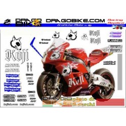 Graphics Decals Honda SBK Koji 2005