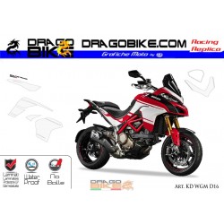 Adhesivos Moto Ducati  Multistrada WGM D16