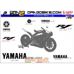 Kit Adesivi Light per Yamaha R1