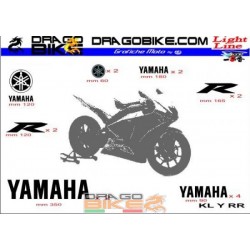 Kit Adesivi Light per Yamaha RR Series