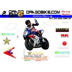 Adhesivos Moto Suzuki AMA SBK 2008