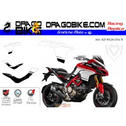 Kit Adesivo Moto Ducati Multistrada WGM D16 N
