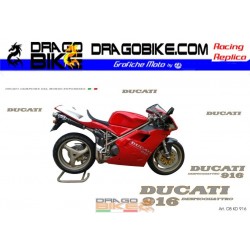 Kit  Adesivo Ducati 916  Classic Line