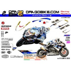 Adhesivos Moto Suzuki SBK D 2010