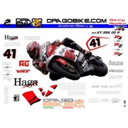 Caja Adhesivas Motos Yamaha SBK 2000 H