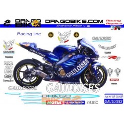 Adhesivos Motos Yamaha Gauloise MotoGp 2003