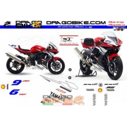 Caja Adhesivas Motos Yamaha R6 2003 Sport