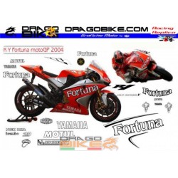 Motorcycles Stickers Kit Fortuna Motogp 2004