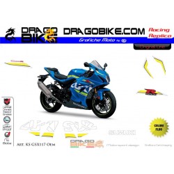 Motorbike Stickers Kit Suzuki Originale GSX-R 1000 2017