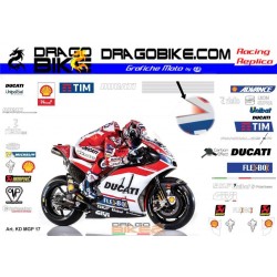 Kit Adesivo Moto Ducati MotoGP 2017