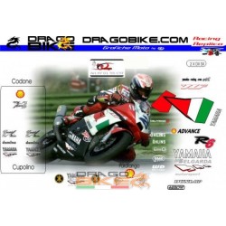 Motorcycles Graphics Yamaha SuperSport 2001 Belgarda team Casoli