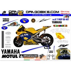 Kit Adesivi Yamaha MotoGP Camel Valentino Rossi no smoke 2006