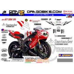 Motorcycles Decals Yamaha SBK Haga/Pitt 2006