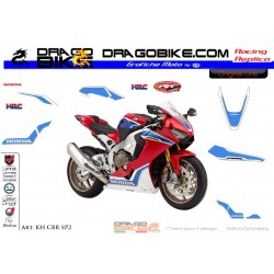 Motorbike Stickers Kit Originale Replica Honda CBR 1000 RR 2017 SP2