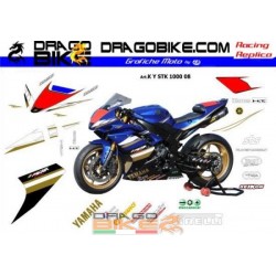 Stickers Kit Yamaha Mondiale Superstock 1000 2008