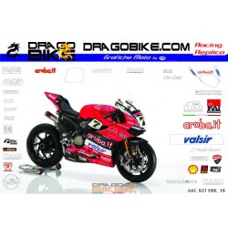 Motorbike Stickers Kit  Ducati MotoGP 2018