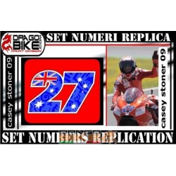 Race Number 27 Casey Stoner 09