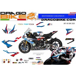 Adhesivos Moto BMW SBK 2020