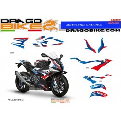 Kit Stickers Grafica Original replica BMW M 1000RR 2021