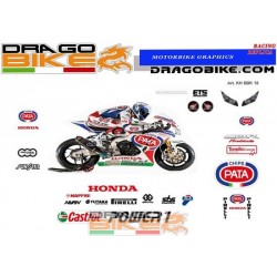 Kit de pegatinas Honda SBK 2015 réplica Race