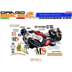 Kit Adesivo Moto Aprilia MotoGP 2004