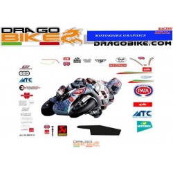 Adhesivos Moto Aprilia SBK RSV4 2011 Pata