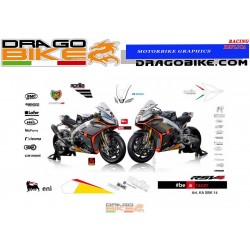 Adhesivos Moto Aprilia SBK RSV4 2014