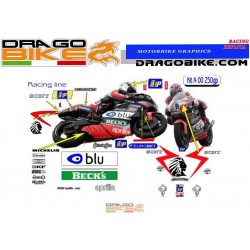 Kit Adhesivo Moto Aprilia MS team 250GP 2000