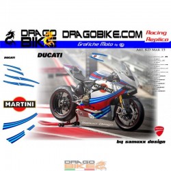 Kit adesivi Panigale V4 "Martini Tribute"