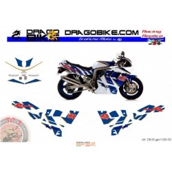 Motorbike Stickers Kit Suzuki GSX 1100 R 1992 Classic Line