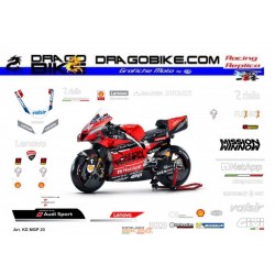 Motorbike Stickers Ducati Moto GP 2020
