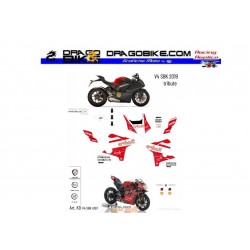 Motorbike Stickers Kit  Ducati   Panigale V4 "SBK 2019 Tribute"
