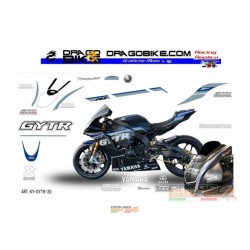 Kit Adesivo Moto Yamaha SBK GYTR 2020
