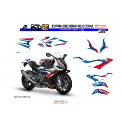 KIT ADESIVI GRAFICA ORIGINAL REPLICA BMW M 1000RR 2021