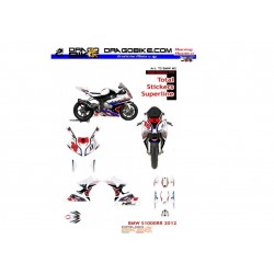 KIT ADESIVI MOTO TOTAL SUPERLINE BMW 2012-2013