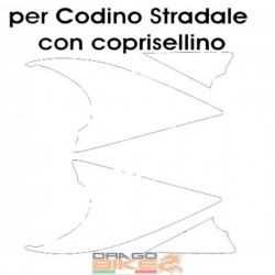 PT16 Portanumero Post. R1 04/06 stradale con coprisellino.