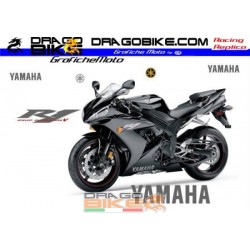 Набор наклеек Yamaha R1 2005 черная