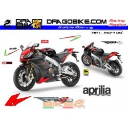 Adhesivas Motos Aprilia RSV4 2009