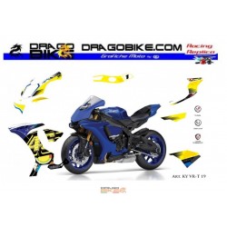 Набор Наклеек Yamaha R1 2015 - 2019